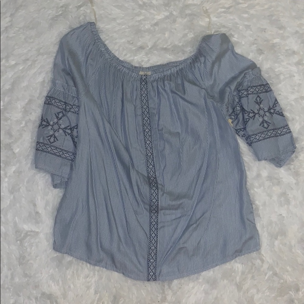 off shoulder top